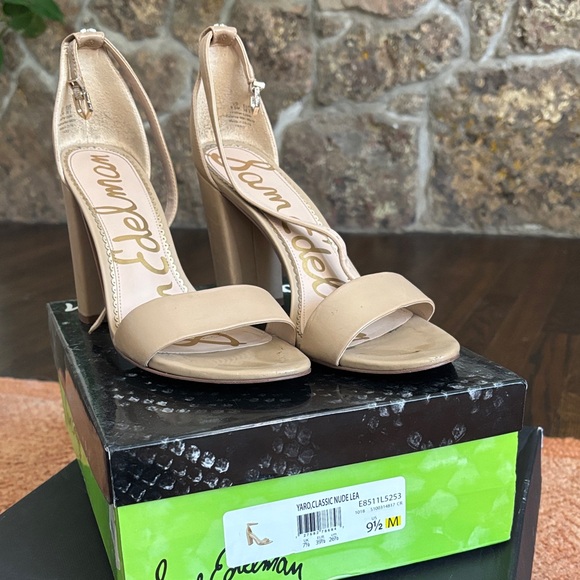 Sam Edelman Classic Nude Lea Heel - Picture 1 of 5